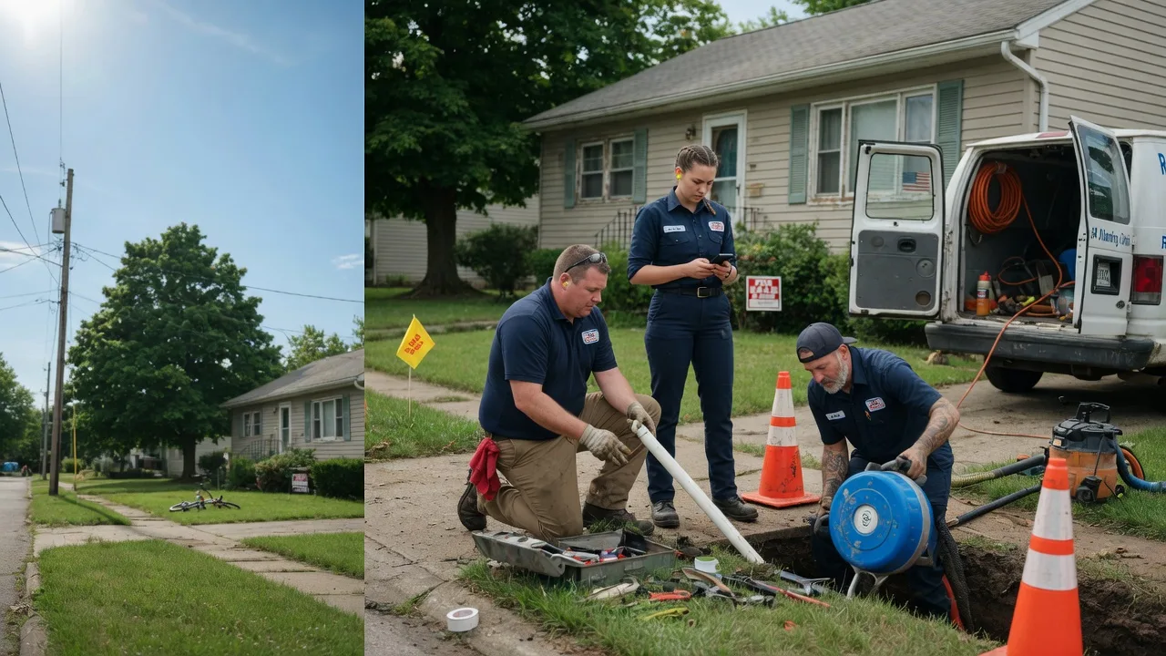 Sewer Line Repair in Meadow Lands, PA near me